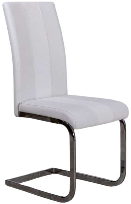 Global Furniture USA D915 3-Piece White Dining Chair Set-1