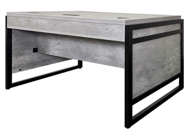 Martin Furniture Mason Concrete 60" Writing Desk-2