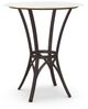 Amisco Customizable Kai 36" White Glass Bar Table-0