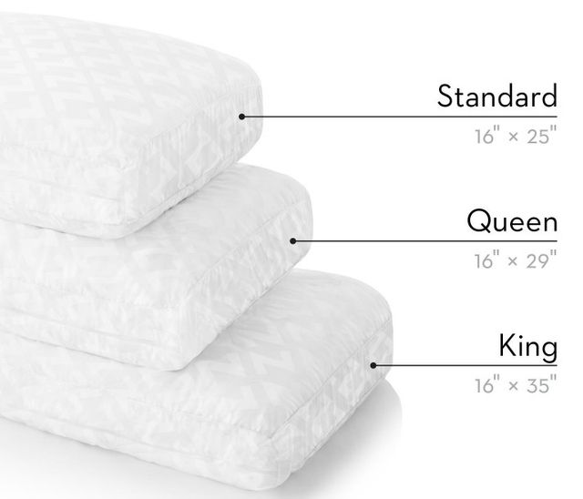 Malouf® Z® Gel Convolution™ High Loft King Bed Pillow-4