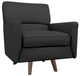 La-Z-Boy® Bellevue Onyx High Leg Swivel Chair-0