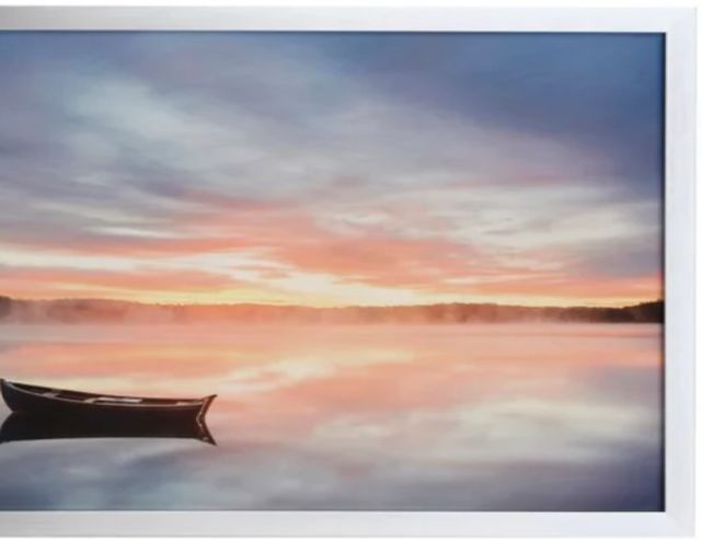 Stylecraft Sunset Mooing Framed Print-1
