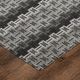 Dalyn™ Rug Company Kenner KN3 Black 5'x8' Area Rug-4
