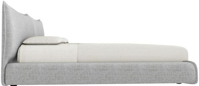 Natuzzi Editions Customizable Lunare Queen Upholstered Panel Bed-2