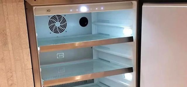 XO Luxury 15" Fingerprint Resistant Stainless Steel Undercounter Outdoor Beverage Center-3