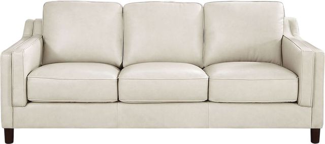 Aurora Furniture Bella Vanilla Stationary Sofa-0