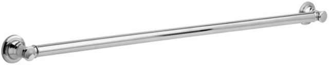 Delta Chrome 42" Round Grab Bar-0