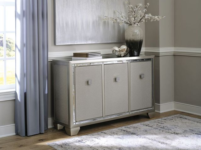 Signature Design by Ashley® Chaseton Champagne Accent Cabinet-6