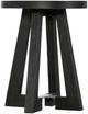 Hooker® Furniture Chapman Charred Black Sugi Ban Side Table-0