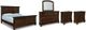 Millennium® by Ashley Porter 5-Piece Rustic Brown Queen Panel Bed Set-0