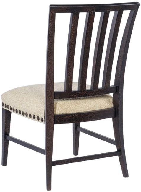 Hooker® Furniture Big Sky Charred Timber/Saxony Porcelain Dining Side Chair-3