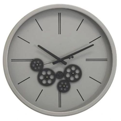 YHD Black/Off-White Contemporary Wall Clock-0