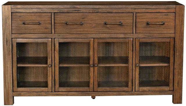 A-America® Anacortes Salvaged Mahogany Server-2
