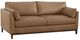 Legends Home Legacy Leather Brown Sofa-0