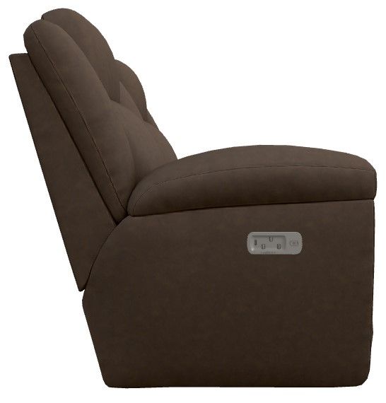 La-Z-Boy® Joel Mahogany Power Reclining Loveseat with Console, Headrest, and Lumbar-2