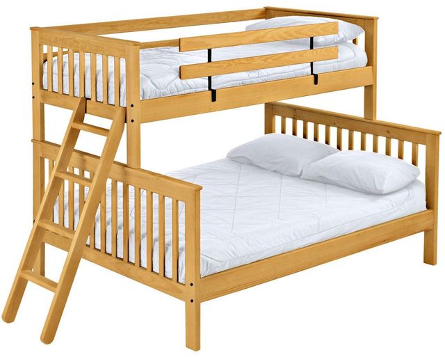 Crate Designs™ Furniture Classic Twin XL/Queen Tall Mission Bunk Bed-0