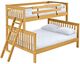 Crate Designs™ Furniture Classic Twin XL/Queen Tall Mission Bunk Bed-0
