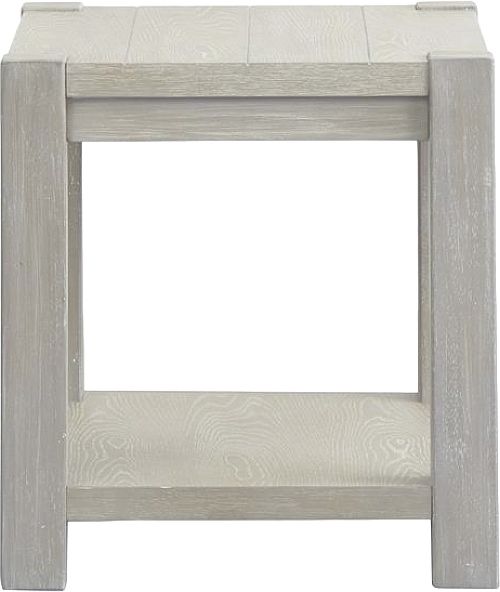 Magnussen Home® Burgess Calico Grey Rectangular End Table-2