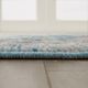 Olliix by Madison Park Lexington Blue/Cream/Terra 8' x 10' Pegasus Medallion Border Area Rug-3