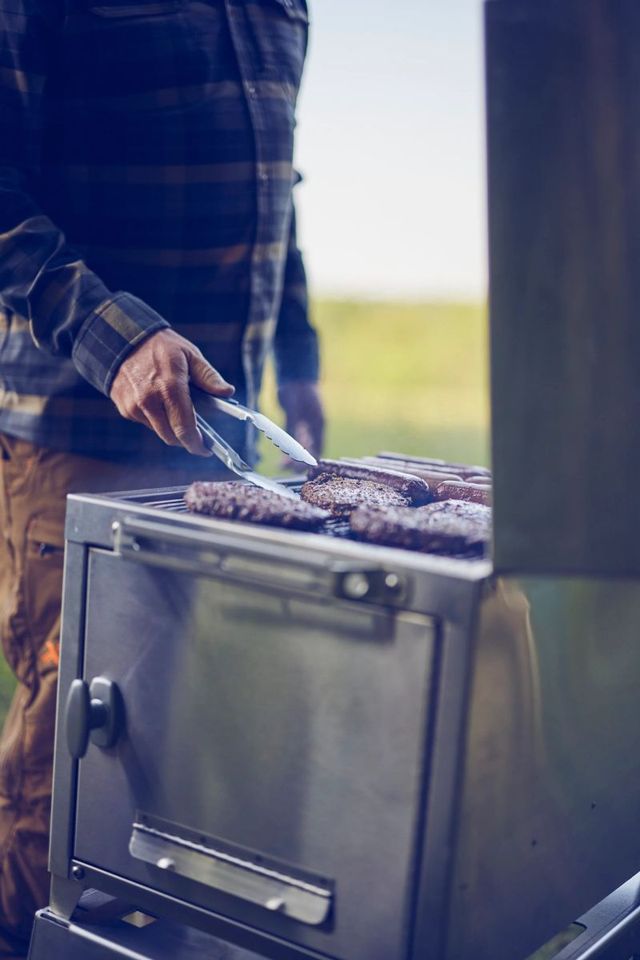 Hasty Bake Ranger 23" Stainless Steel Charcoal Freestanding Grill-1