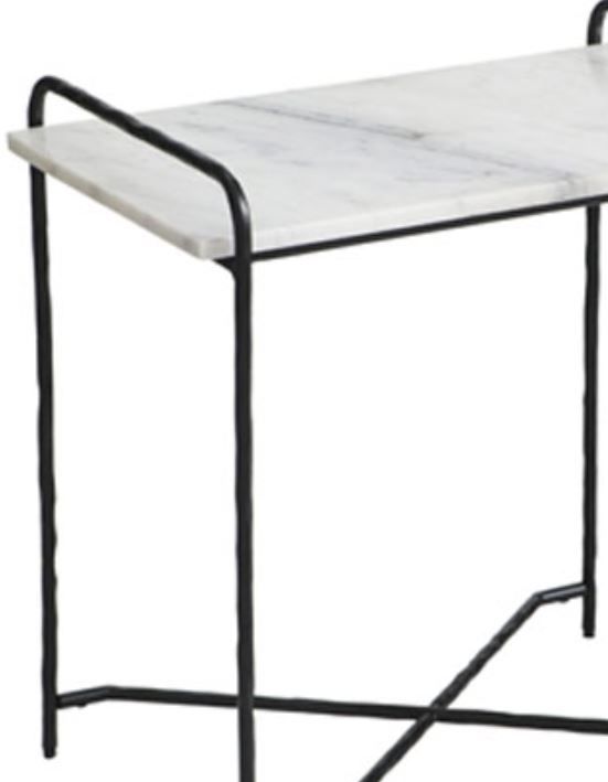 Signature Design by Ashley® Ashber Black/White Accent Table-1