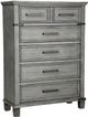 Signature Design by Ashley® Russelyn 6-Piece Gray King Panel Storage Bed Set-4
