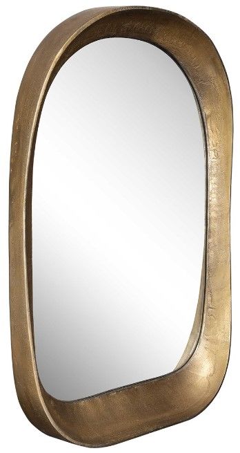 Uttermost® Bradano Brass Arch Mirror-3