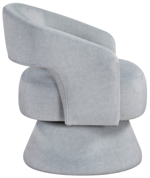 Homelegance® Lavon Gray Swivel Chair-3