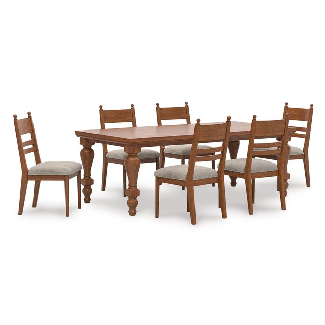 Signature Design by Ashley® Greddinton 7-Piece Brown Dining Set-0