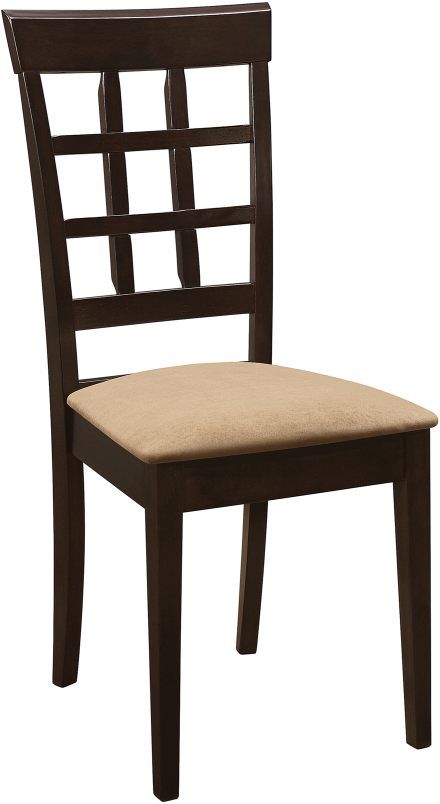 Coaster® Gabriel 5 Piece Cappuccino Dining Table Set-1