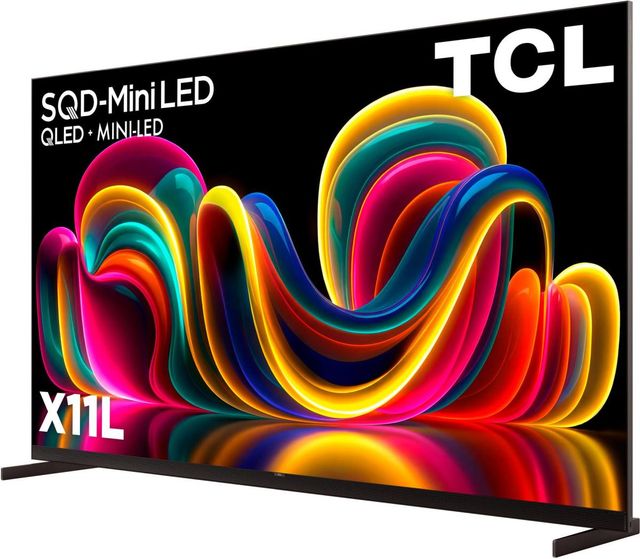 TCL X11L 85" Black HDR SQD-Mini LED 4K UHD Smart TV-2