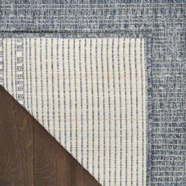 Nourison Home™ Tulum Denim Striped 5'x7' Area Rug-4