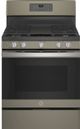 GE® 30" Slate Free Standing Natural Gas Range-0