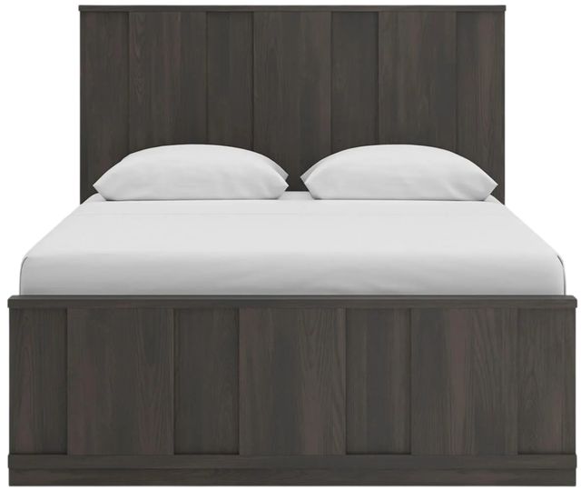 Signature Design by Ashley® Jadiston Dark Brown Queen Panel Platform Bed-1