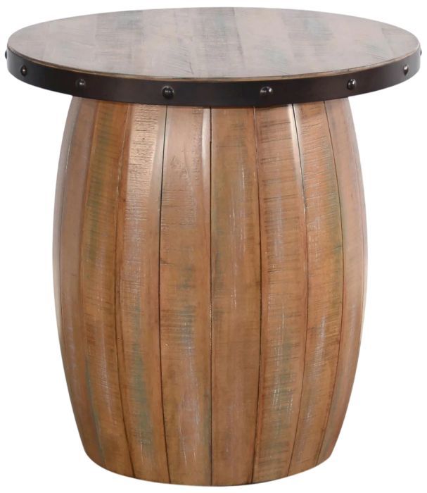 Sunny Designs™ San Diego Antique Brown End Table -0