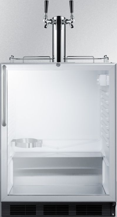 Summit® Commercial 5.5 Cu. Ft. Stainless Steel Beer Cooler/Kegerator-0