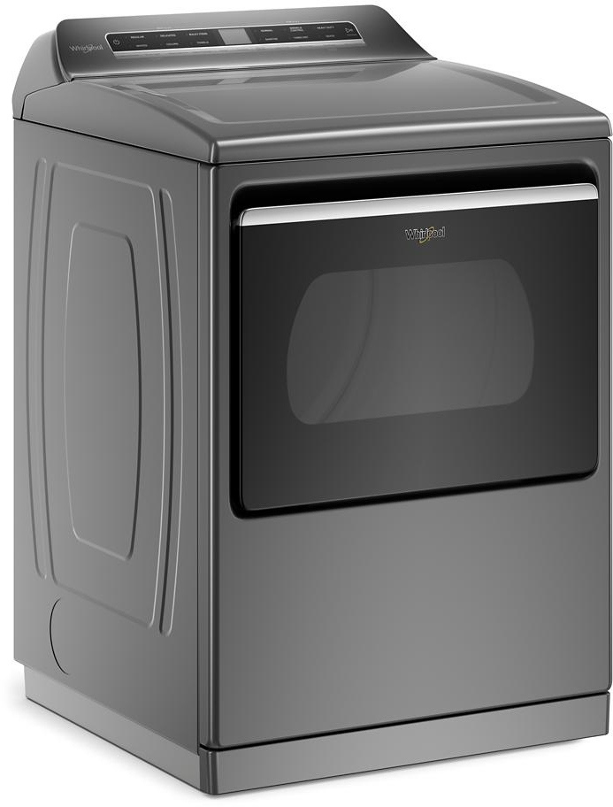 Whirlpool 7.4 Cu. Ft. Chrome Shadow Front Load Gas Dryer - Thumbnail 3