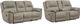 Signature Design by Ashley® Next-Gen Gaucho 2-Piece Dark Gray Reclining Living Room Set-0