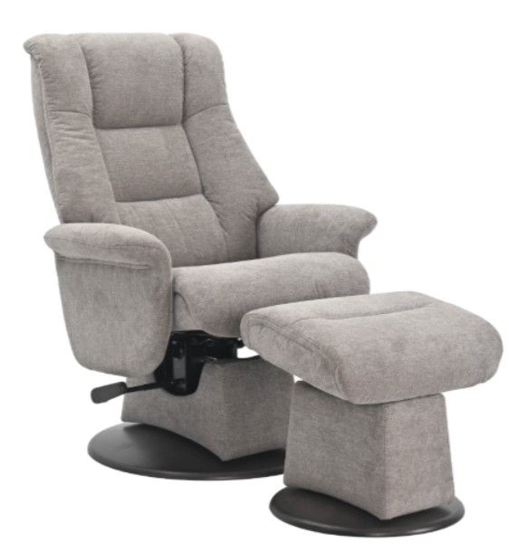 BenchMaster Peace Pebble Manual Glider Recliner-0