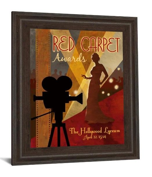 Classy Art Red Carpet Awards by Conrad Knutsen Wall Art-1