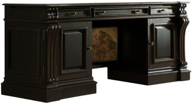 Hooker® Furniture Telluride Black Computer Credenza-0