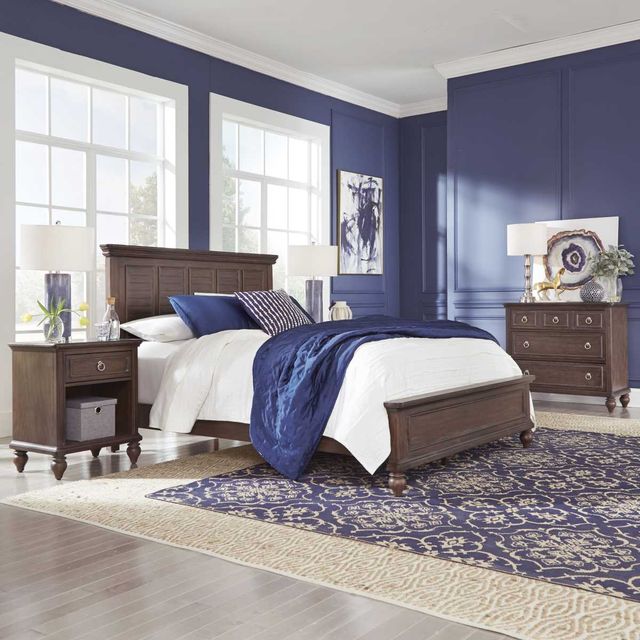Homestyles® Southport 3-Piece Distressed Oak Queen Bedroom Set-0