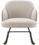 Coaster® Paige Beige Rocking Chair-1