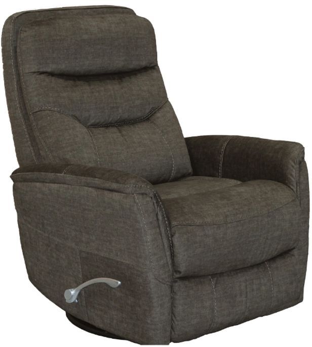 Parker House® Gemini Titanium Manual Swivel Glider Recliner-0