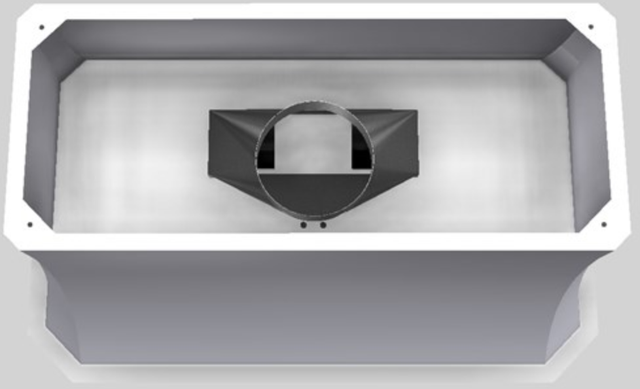 Vent-A-Hood® Designer Series 48" White Island Range Hood-2