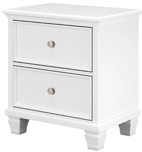 Signature Design by Ashley® Fortman White Nightstand-3