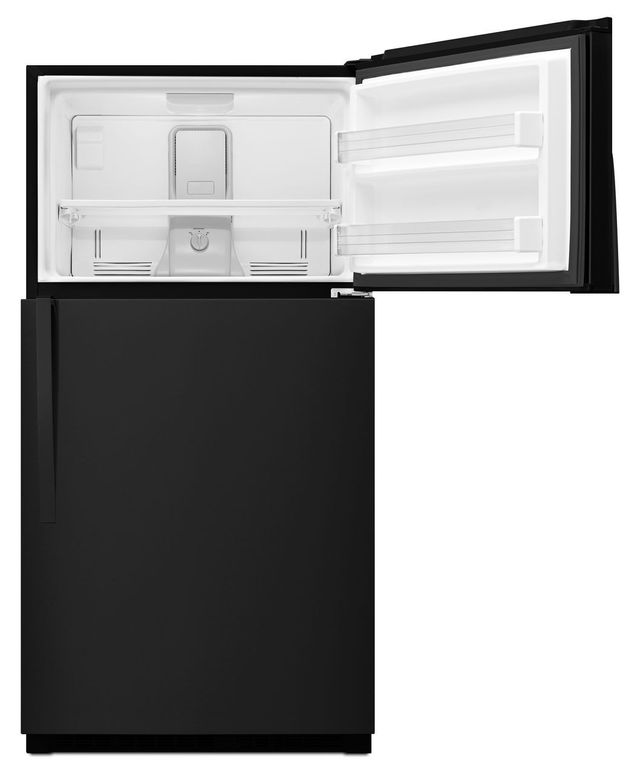 Whirlpool® 33 in. 21.3 Cu. Ft. Black Top Freezer Refrigerator-6
