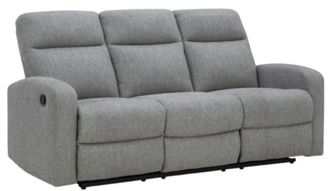 Signature Design by Ashley® Gauntlet Sterling Manual Reclining Sofa-0