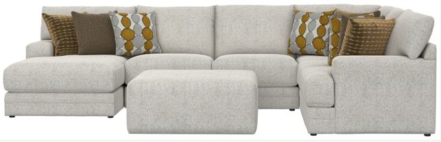 Jackson Furniture Tori 4-Piece Birch Left-Arm Facing Sectional with Ottoman-3