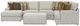 Jackson Furniture Tori 4-Piece Birch Left-Arm Facing Sectional with Ottoman-3